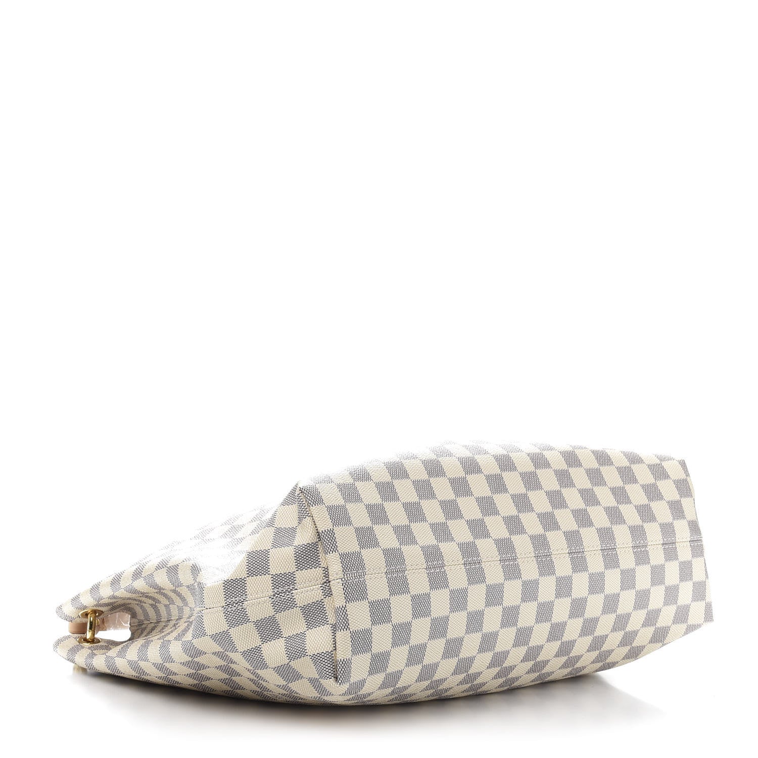 Louis Vuitton Damier Azur Graceful MM Rose Ballerine 4 of 10