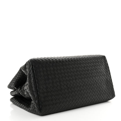 Bottega Veneta Nappa Intrecciato Medium Roma Tote Black 4 of 11