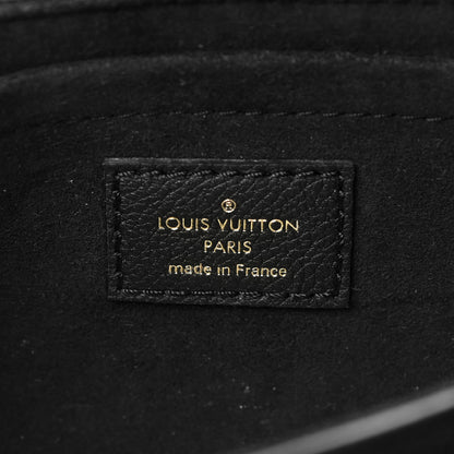 Louis Vuitton Grained Calfskin Lockme Tender Black 5 of 7