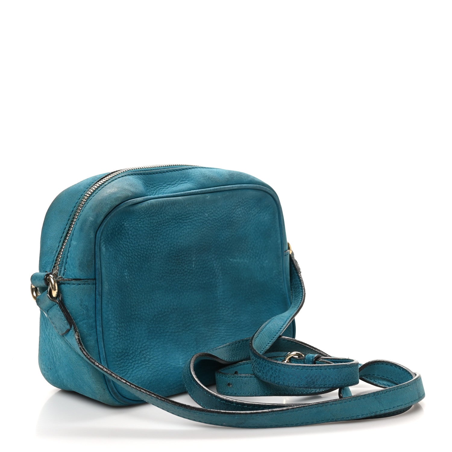 Gucci Vitello Range Small Soho Disco Bag Deep Cobalt 2 of 14