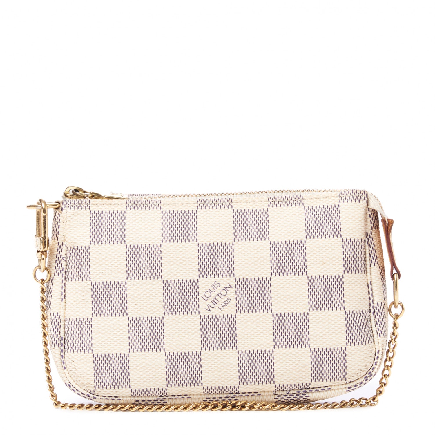 Louis Vuitton Damier Azur Mini Pochette Accessories 1 of 8