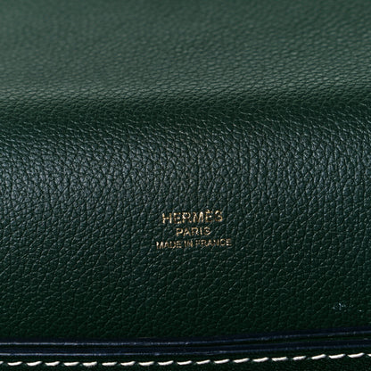 Hermes Evercolor Sac Roulis 23 Vert Anglais 6 of 6