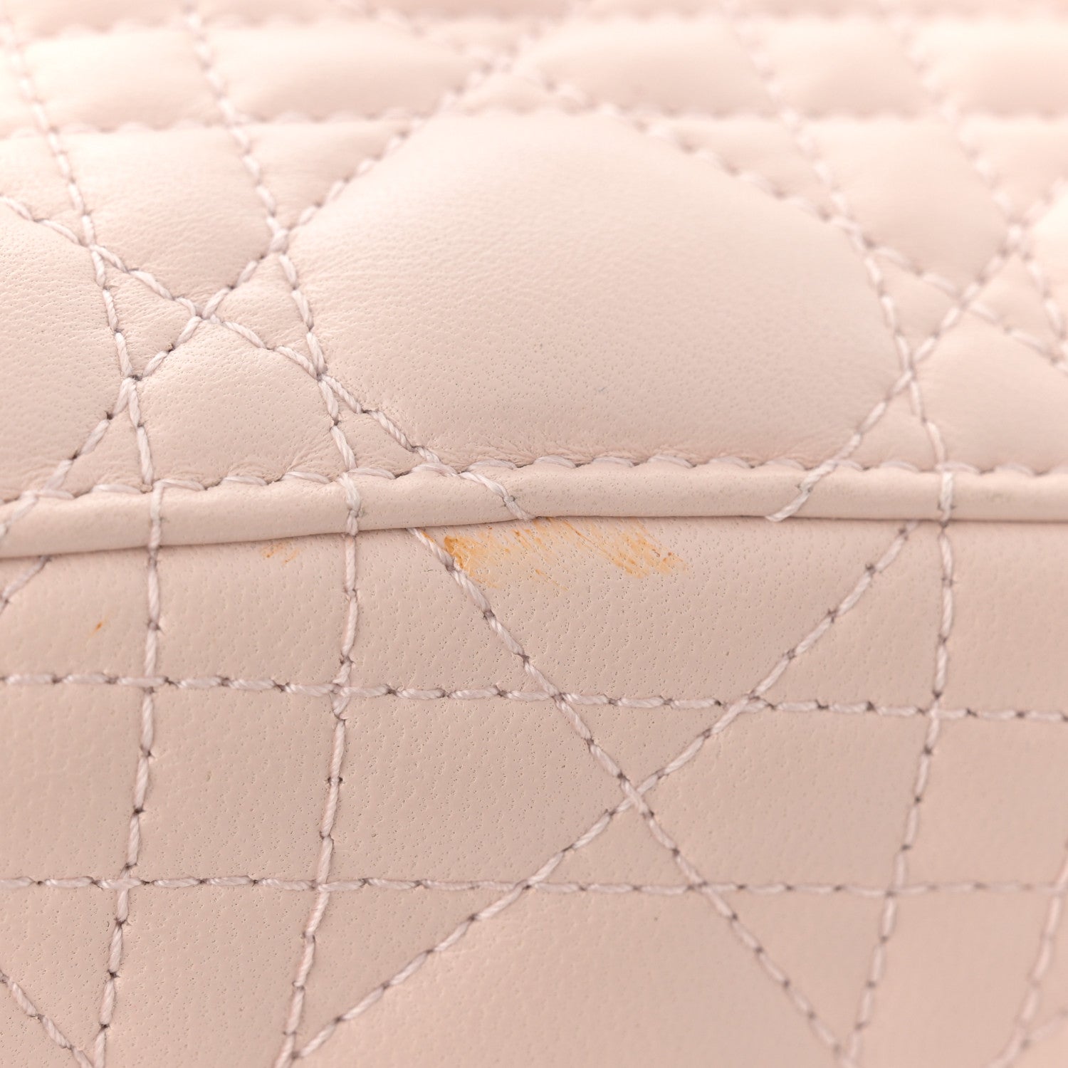Christian Dior Lambskin Cannage Small Lucky Badges My Lady Dior Light Pink 13 of 17