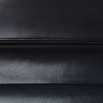 Chanel Caviar Quilted Jumbo Double Flap Black 10 of 18