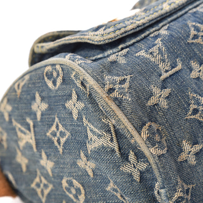 Louis Vuitton Monogram Denim Neo Speedy Blue 14 of 18