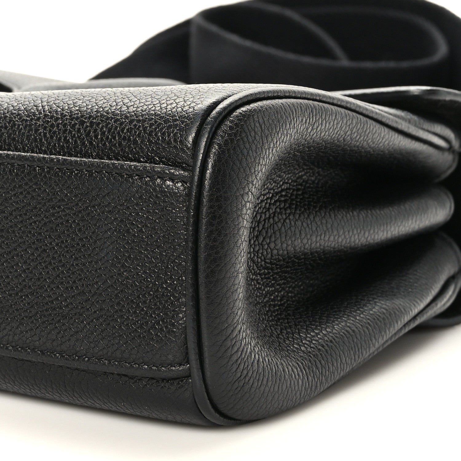 Celine Grained Calfskin Teen Soft 16 Shoulder Bag Black 9 of 9