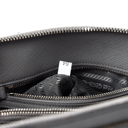 Prada Saffiano Lux Small Promenade Tote Marmo 9 of 10