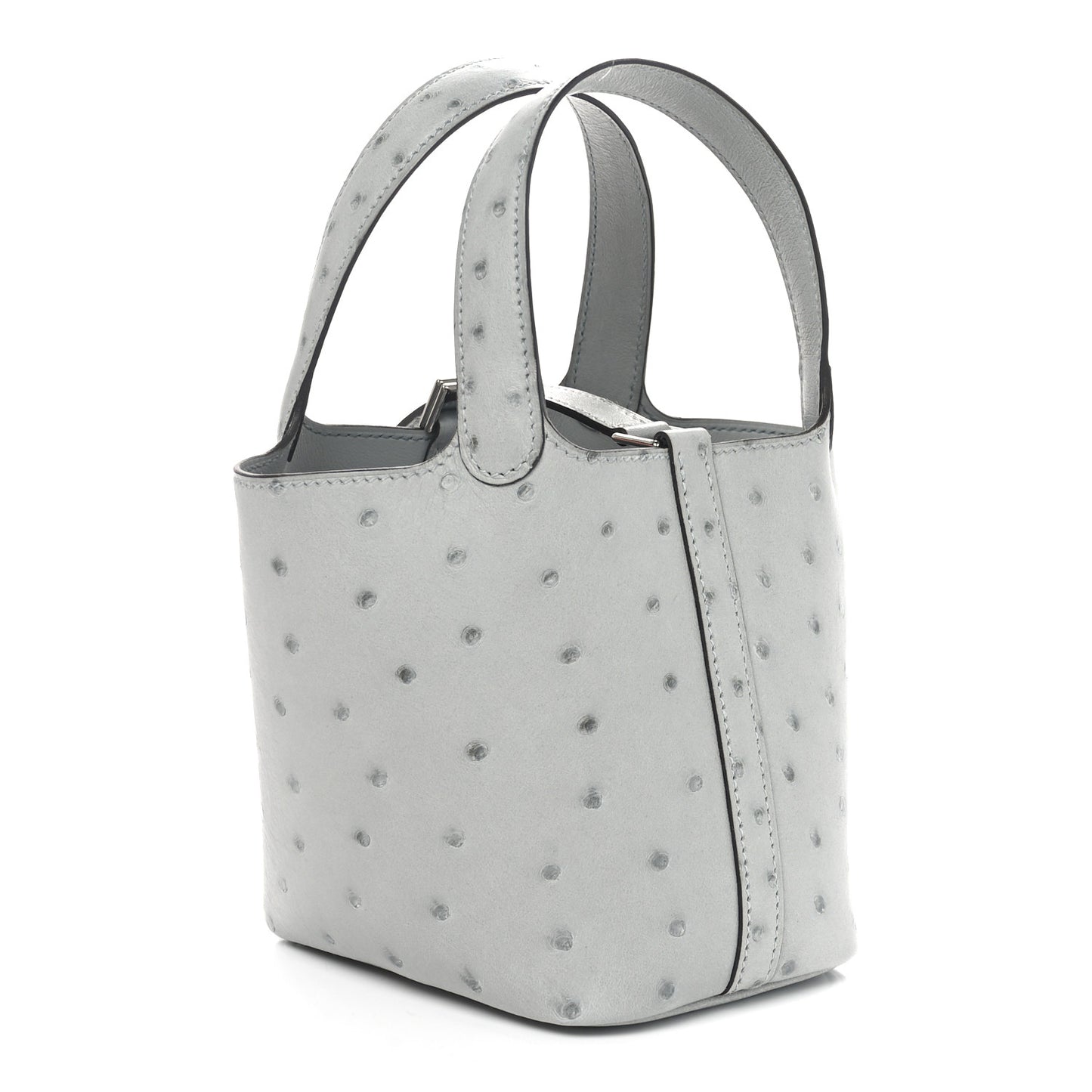 Ostrich Micro Picotin Lock Bleu Glacier