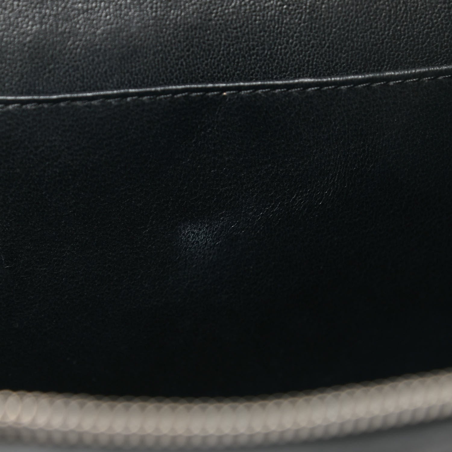 Celine Supple Calfskin Large Edge Shoulder Bag Black 12 of 17