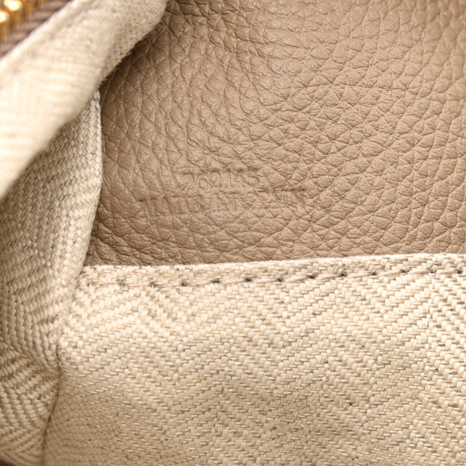Loewe Grained Calfskin Small Puzzle Bag Sand 7 of 10