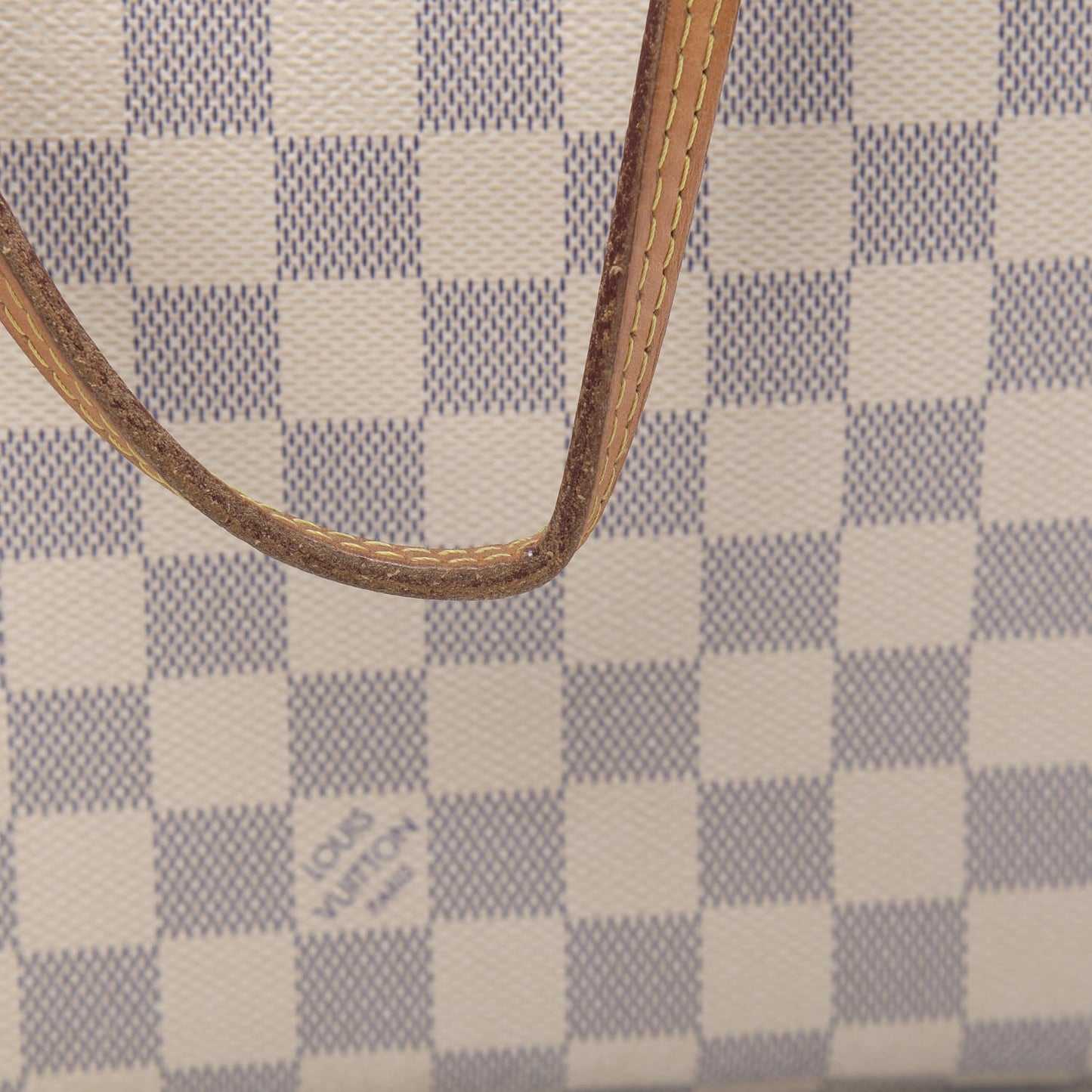 Damier Azur Neo Neverfull MM Rose Ballerine