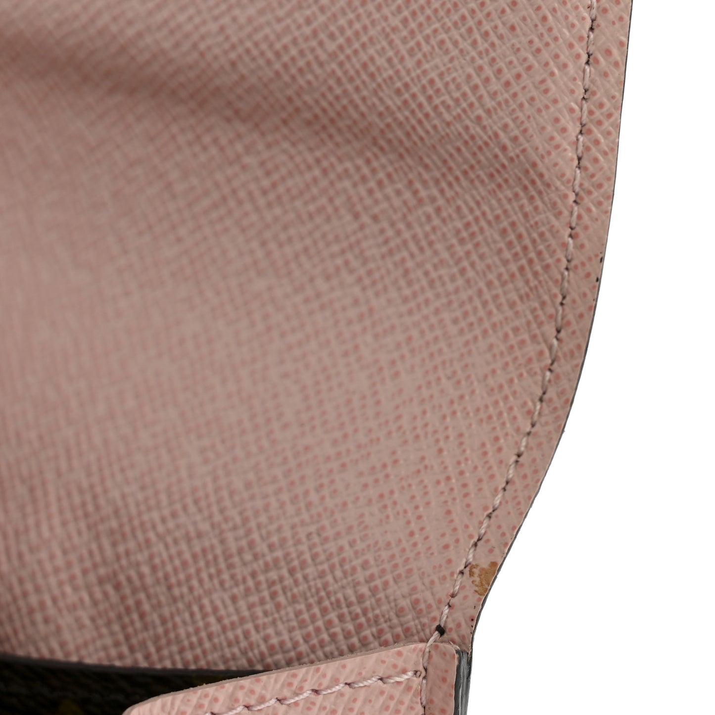 Monogram Emilie Wallet Rose Ballerine