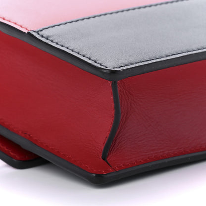 Gucci Calfskin Queen Margaret Chain Wallet Blue Agata Hibiscus Red Mystic White 9 of 11