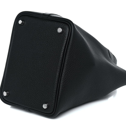 Hermes Taurillon Clemence Picotin Lock 18 PM Black 8 of 9