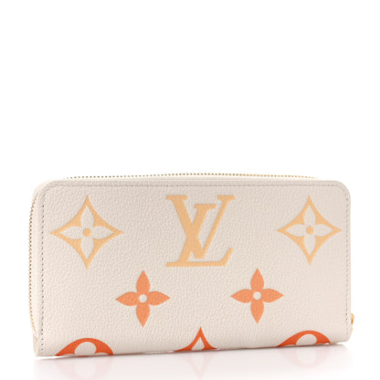 Louis Vuitton Empreinte Monogram Giant Zippy Wallet Degrade Neutral 3 of 9