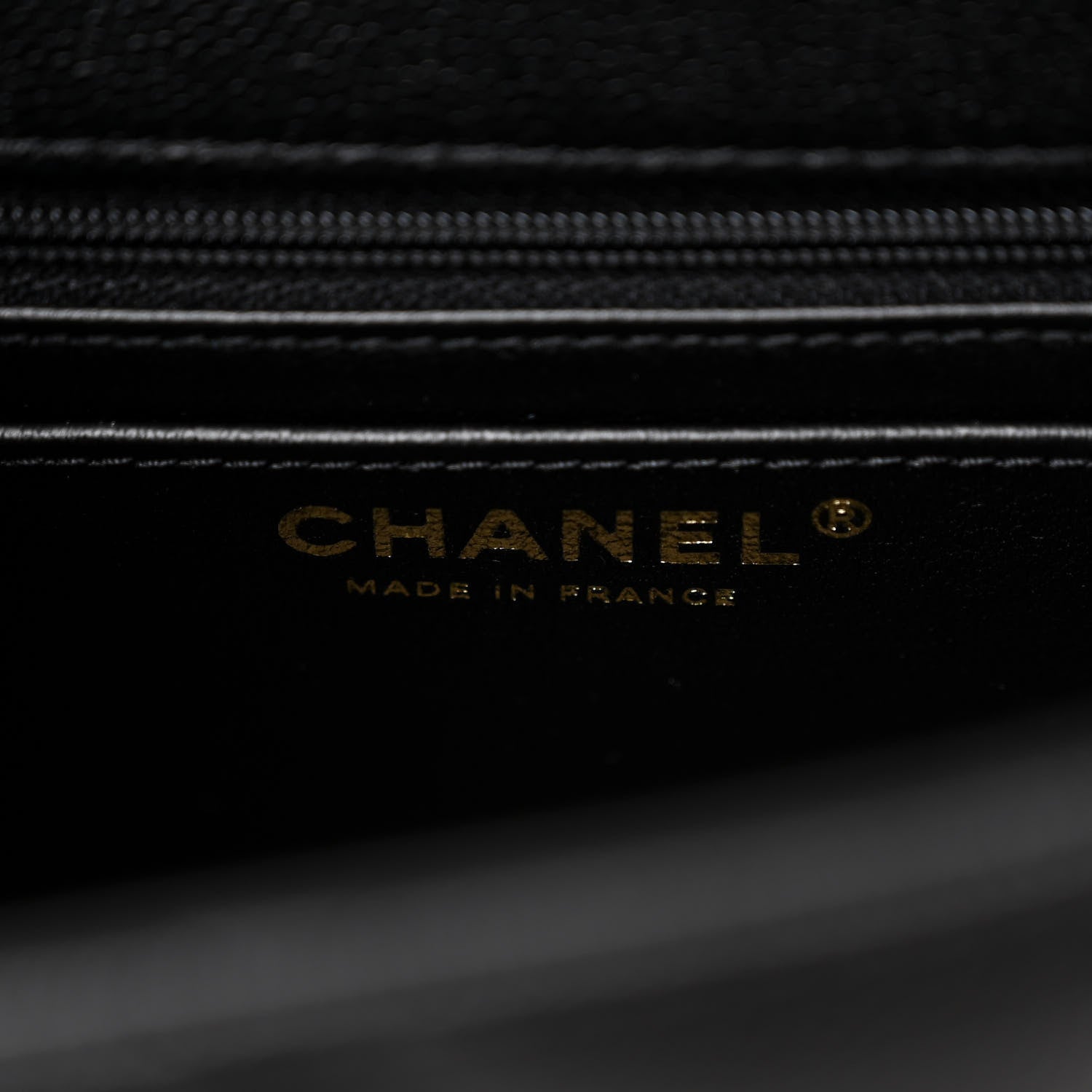 Chanel Caviar Quilted Medium Retro Twist Top Handle Flap Black 6 of 10