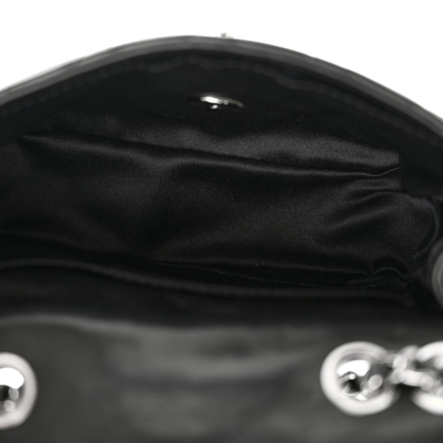 Chanel Lambskin Quilted Beaded Extra Mini Rectangular Flap Black 5 of 12