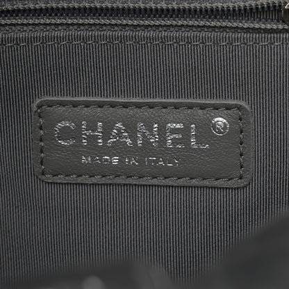 Chanel Washed Lambskin Quilted Maxi Chain Around Flap Black 6 of 10
