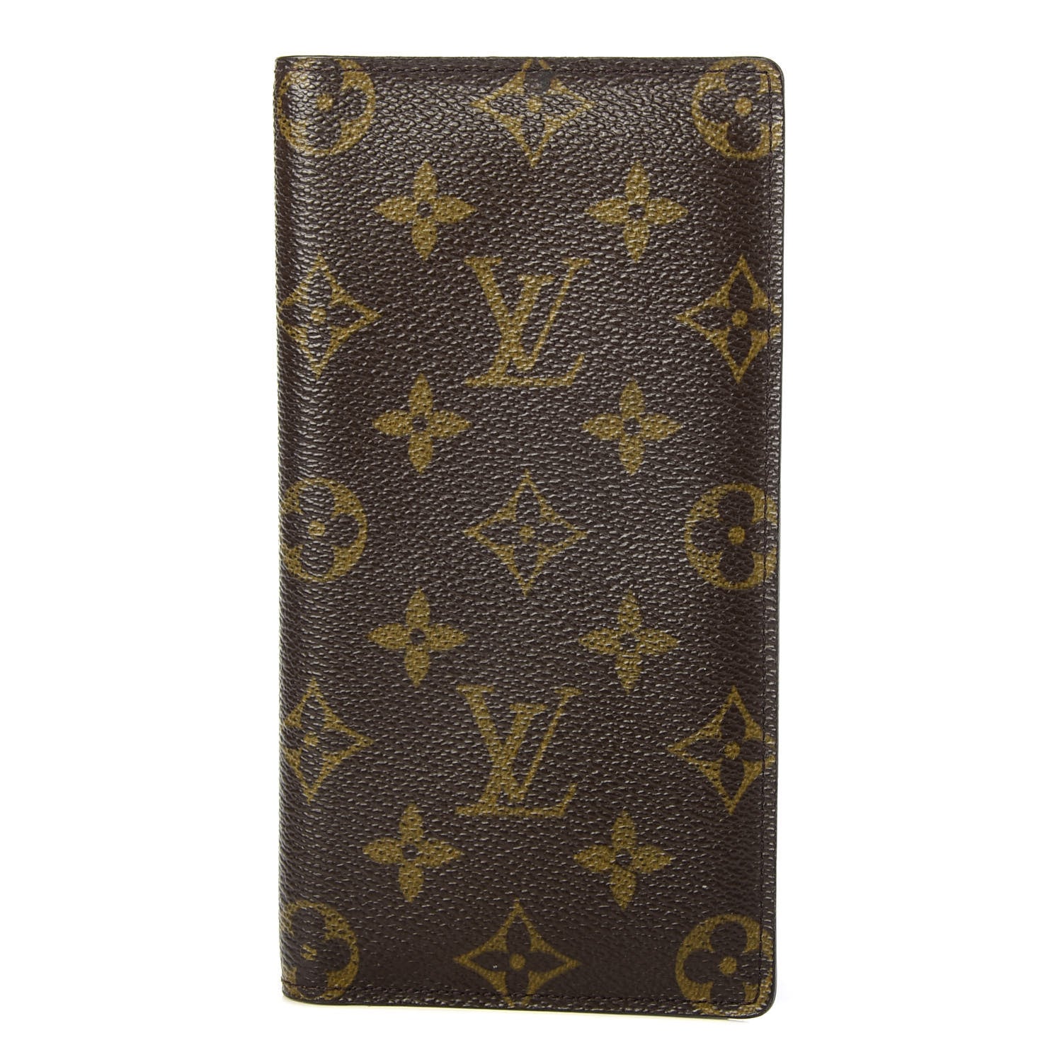 Louis Vuitton Monogram Porte Valeurs Checkbook Wallet 1 of 6