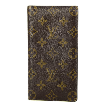 Louis Vuitton Monogram Porte Valeurs Checkbook Wallet 1 of 6