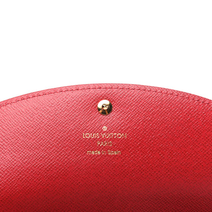 Louis Vuitton Damier Ebene Caissa Wallet Cherry 6 of 8