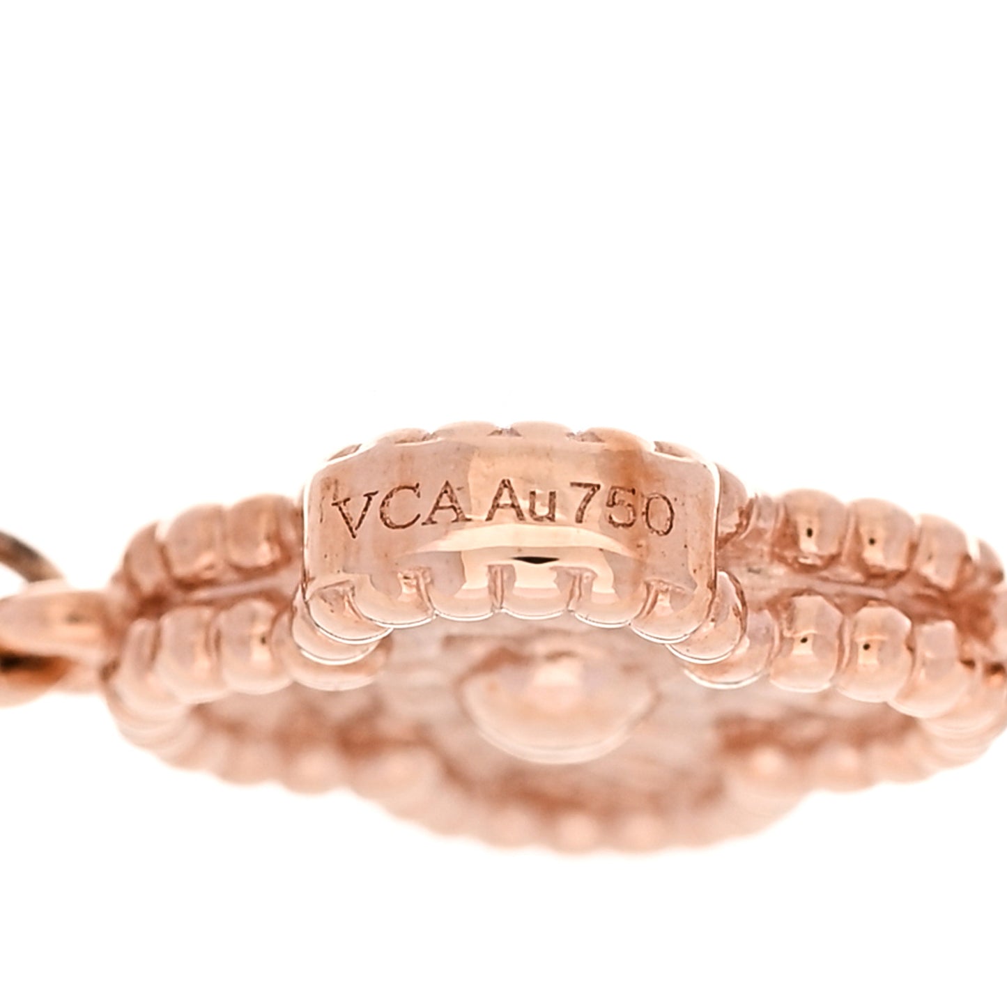 VAN CLEEF &amp; ARPELS 18K Rose Gold 6 Motifs Sweet Alhambra Bracelet