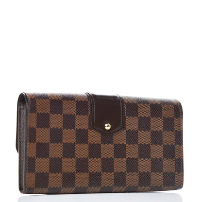 Louis Vuitton Damier Ebene Sistina Wallet 3 of 12