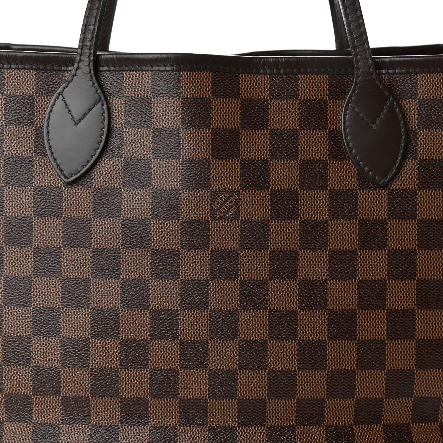 Louis Vuitton Damier Ebene Neverfull MM 7 of 9