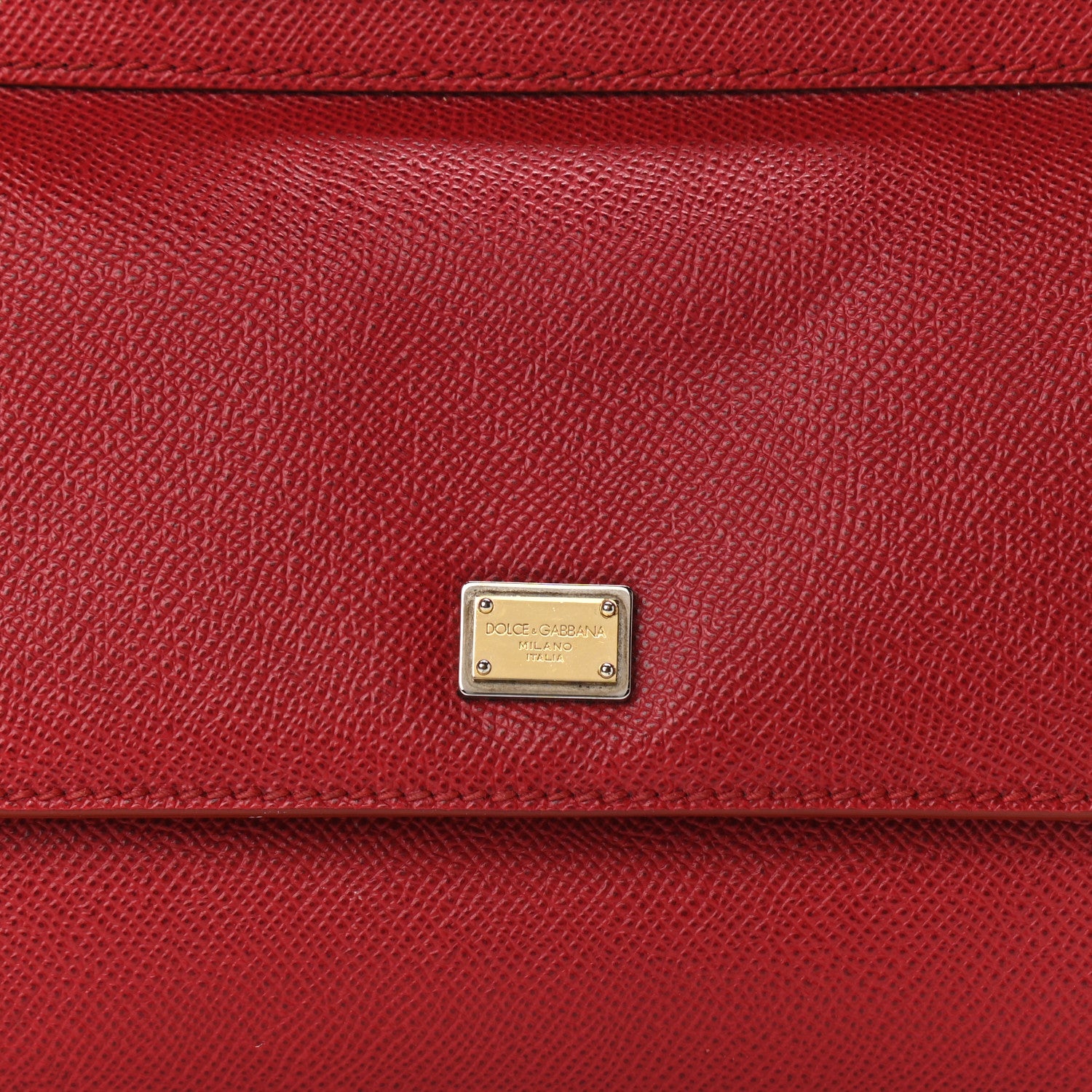 Dolce & Gabbana Dauphine Mini Miss Sicily Satchel Dark Red 6 of 8
