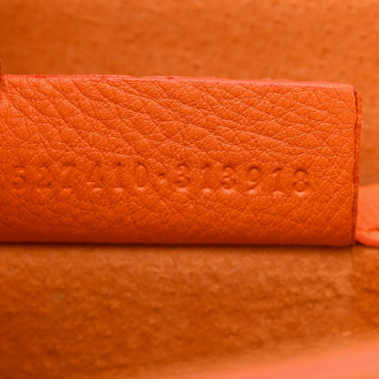 Alexander McQueen Calfskin Heroine Chain Satchel Orange 9 of 16