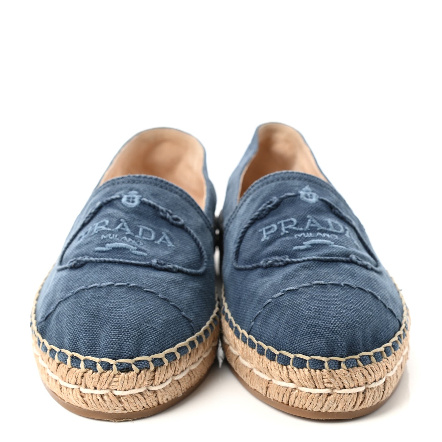 Denim Logo Espadrilles 36.5 Blue