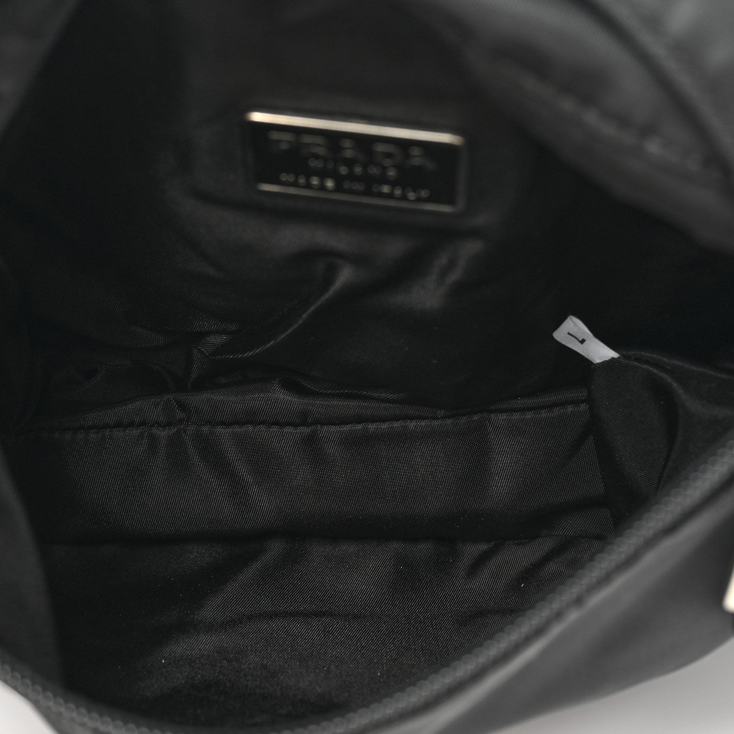 Prada Tessuto Nylon Sport Shoulder Bag Black 6 of 11