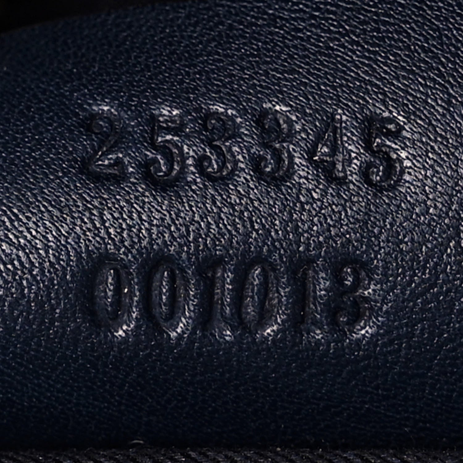 Gucci Monogram GG Reins Zip Up Tote Bag Gray Navy 6 of 10