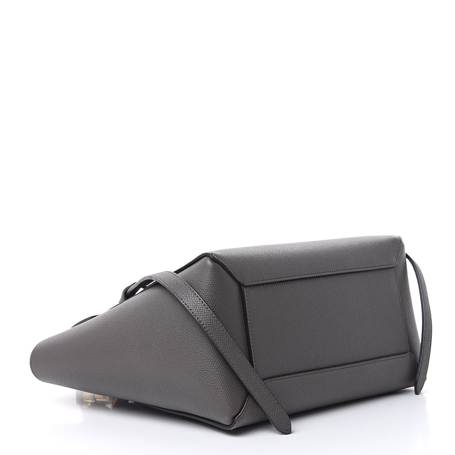 Celine Grained Calfskin Micro Belt Bag Grey 4 of 15
