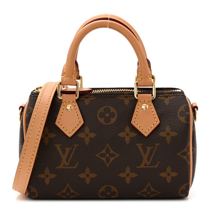 Louis Vuitton Monogram Nano Speedy Bandouliere 1 of 10