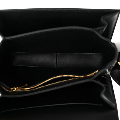 Celine Shiny Calfskin Medium Triomphe Black 5 of 16