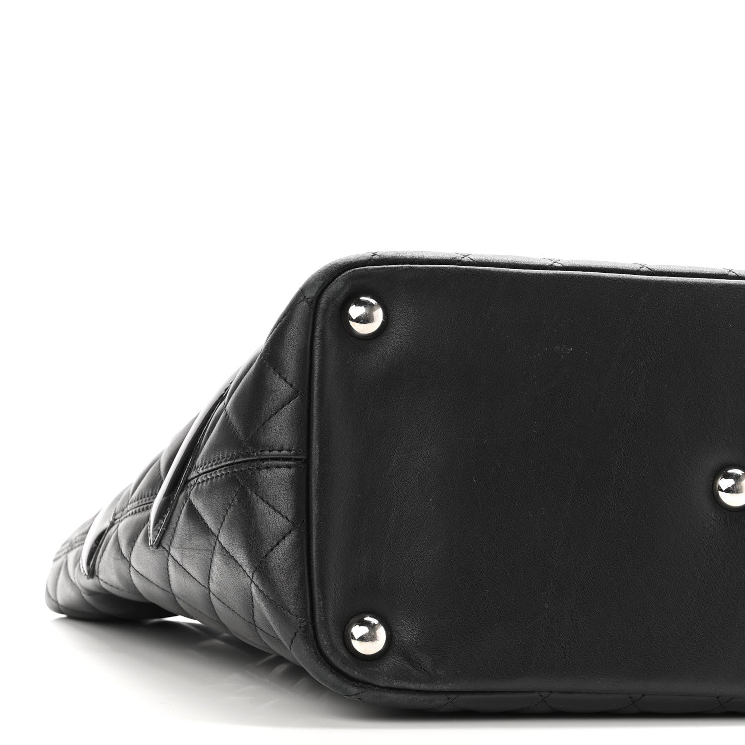Chanel Calfskin Quilted Large Cambon Tote Black 9 of 10