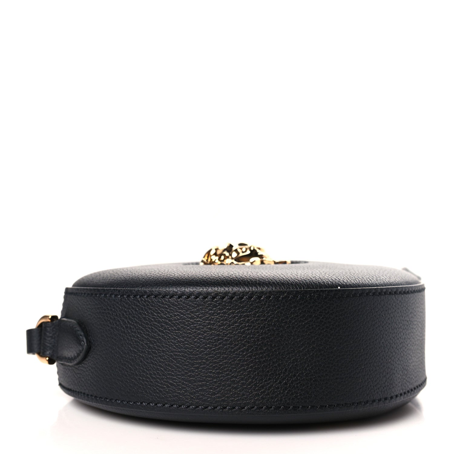 Versace Calfskin La Medusa Round Camera Bag Black 4 of 8