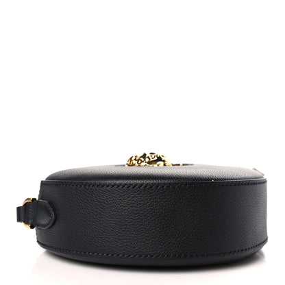 Versace Calfskin La Medusa Round Camera Bag Black 4 of 8
