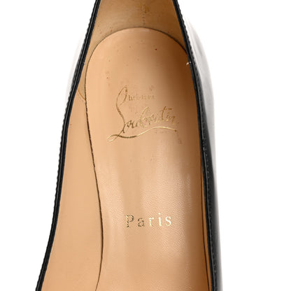 Christian Louboutin Patent Dolly 85 Pumps 37.5 Black 7 of 11