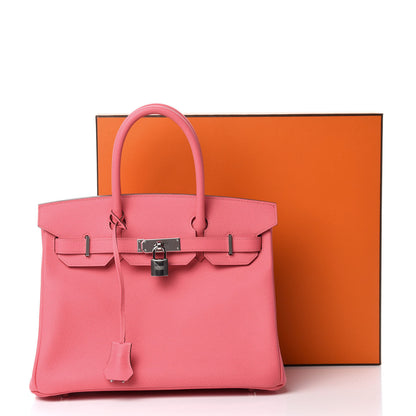 Hermes Epsom Birkin 30 Rose Azalee 11 of 11