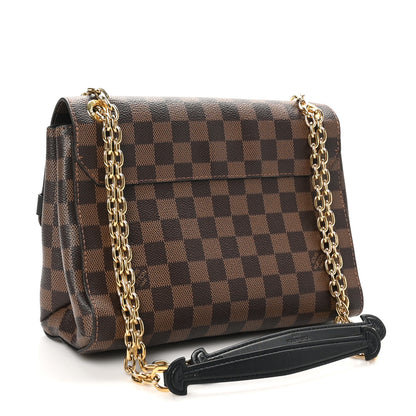 Louis Vuitton Damier Ebene Vavin PM Black 3 of 9