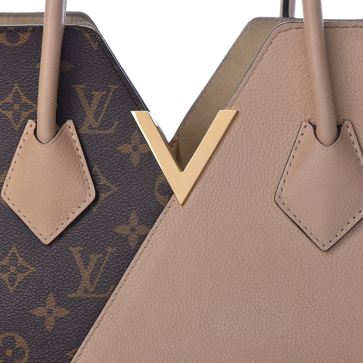 Calfskin Monogram Kimono Tote Dune