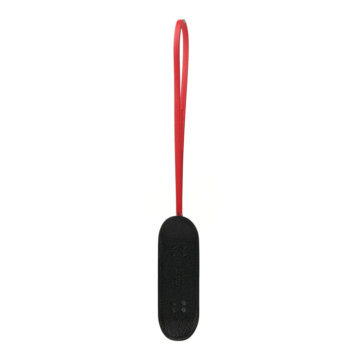Chevre Swift Fingerskate Charm Black Multicolor Rouge De Coeur