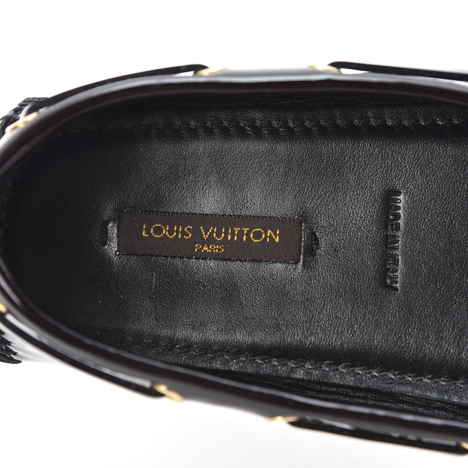 Louis Vuitton Patent Gloria Loafers 39 Red 7 of 9