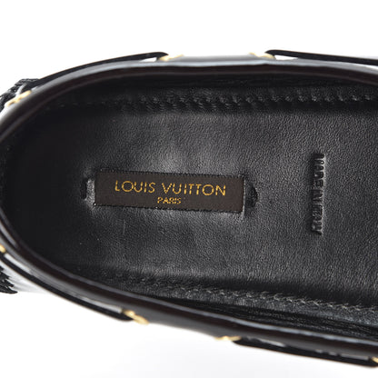 Louis Vuitton Patent Gloria Loafers 39 Red 7 of 9
