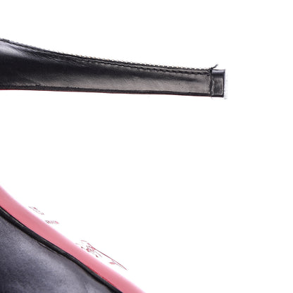 Christian Louboutin Calfskin Rolando Zip 120 Pumps 37.5 Black 16 of 17