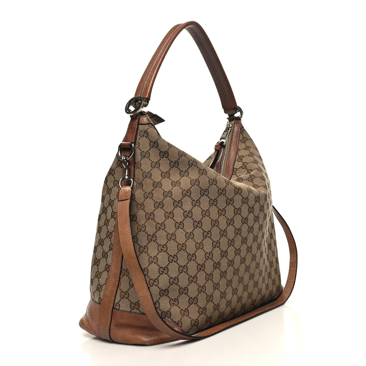 Gucci Monogram Medium Miss GG Hobo Light Cuir 3 of 14