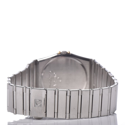 Omega Stainless Steel 18K Yellow Gold 33mm Constellation Quartz Watch Champagne 396.1075 4 of 9
