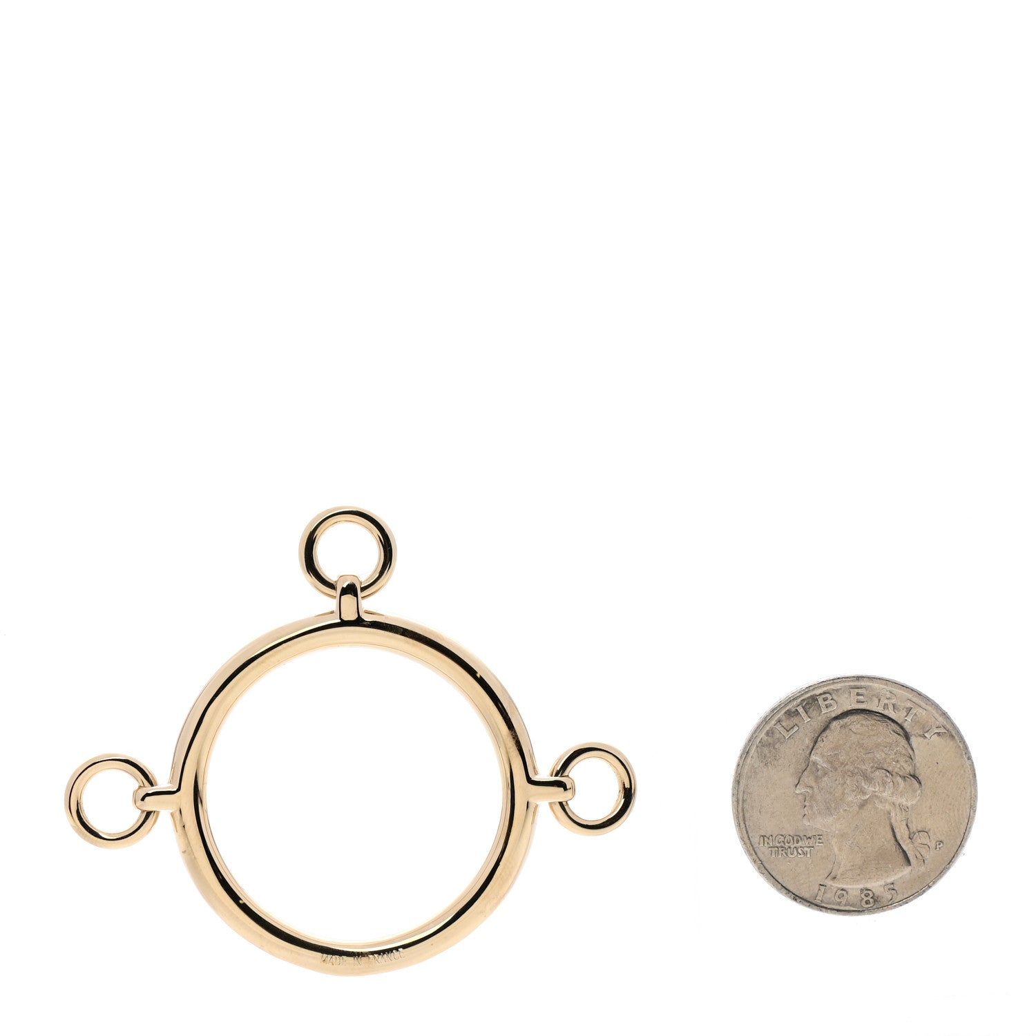 Hermes Permabrass Mega Loop Scarf Ring 2 of 4